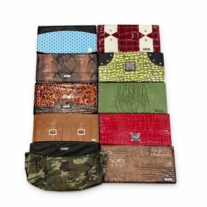 Miche Hard Shell Shells Mixed Design Lot of 10 Reseller Bundle Clutch Covers